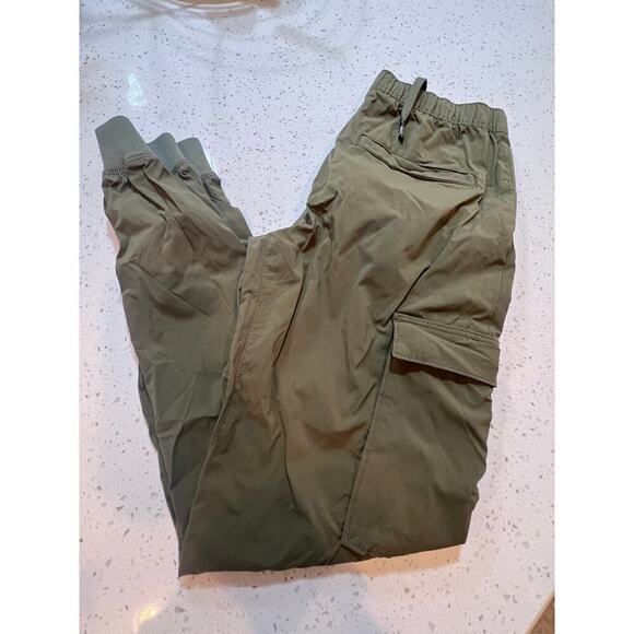 H&M CARGO JOGGER OLIVE GREEN WOMENS SIZE XS - Picture 1 of 7